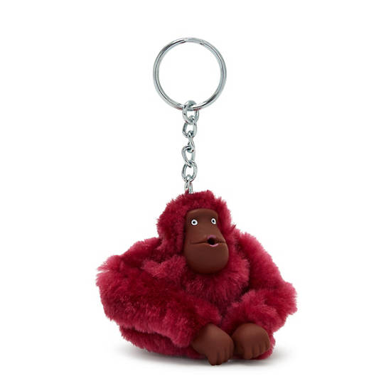 Kipling Sven Small Classic Sven Monkey Keychain Accessories Rød | NO 1208SG